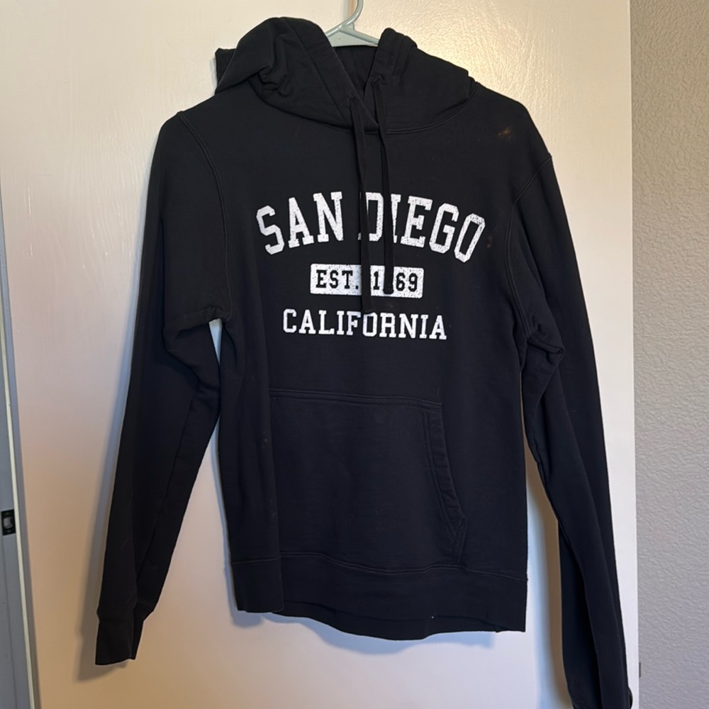 San Diego black hoodie